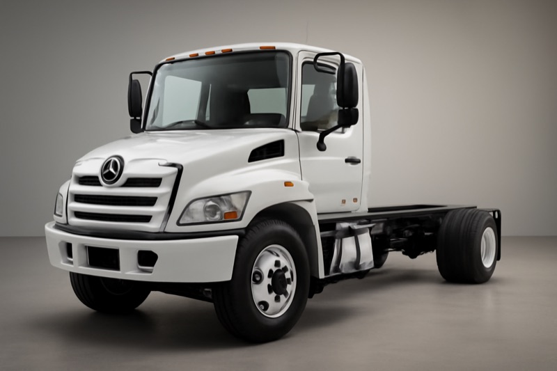 2009 Hino 338 windshield replacement in Chatsworth, CA