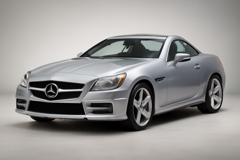 2014 Mercedes Benz SLK250 windshield replacement in Chatsworth, CA