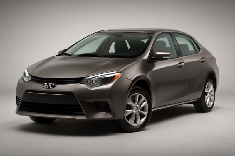 2014 Toyota Corolla windshield replacement in Chatsworth, CA