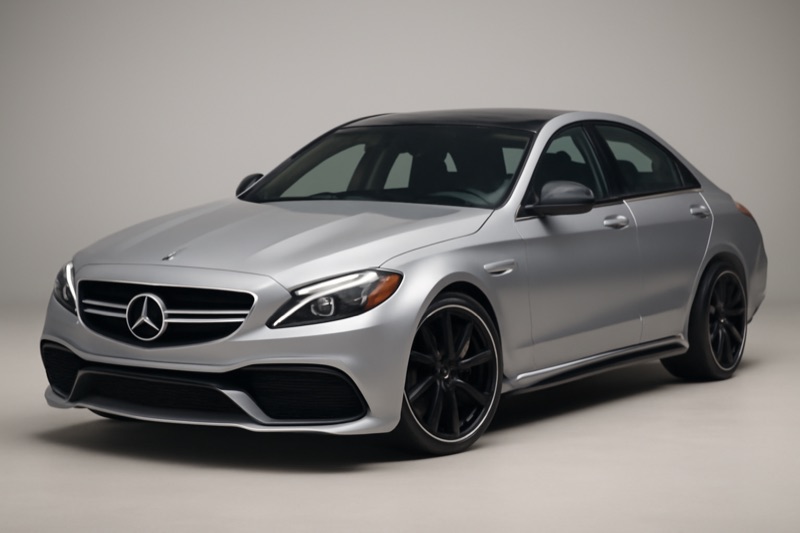 2018 Mercedes-Benz C63 AMG windshield replacement in Chatsworth, CA