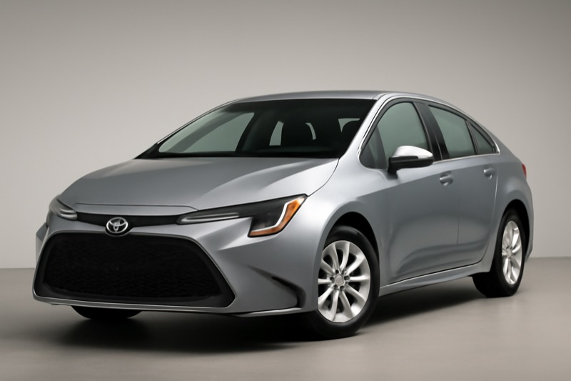 2020 Toyota Corolla windshield replacement in Chatsworth, CA