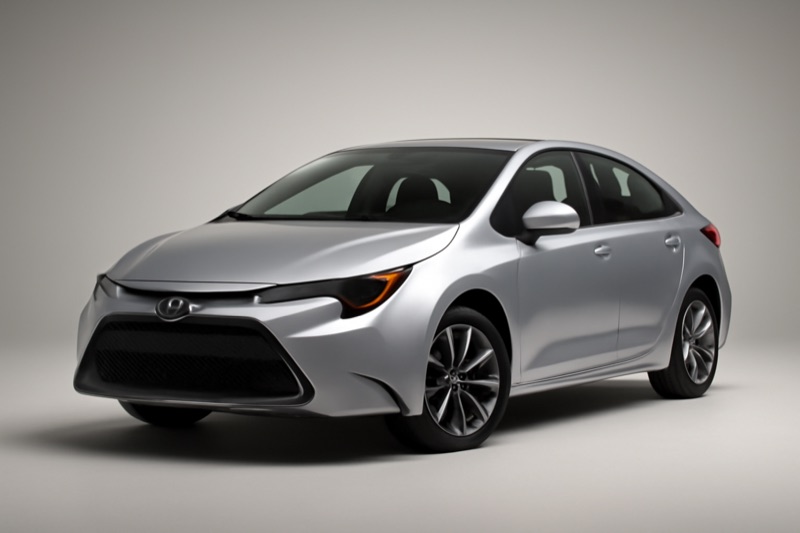 2021 Toyota Corolla windshield replacement in Chatsworth, CA