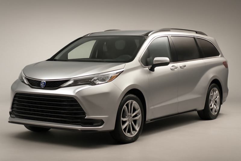 2021 Toyota Sienna windshield replacement in Chatsworth, CA