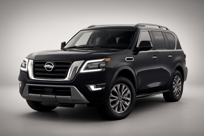 2022 Nissan Armada windshield replacement in Chatsworth, CA