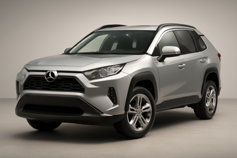 2022 Toyota RAV4 windshield replacement in Chatsworth, CA
