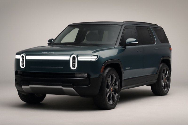 2024 Rivian R1S windshield replacement in Chatsworth, CA