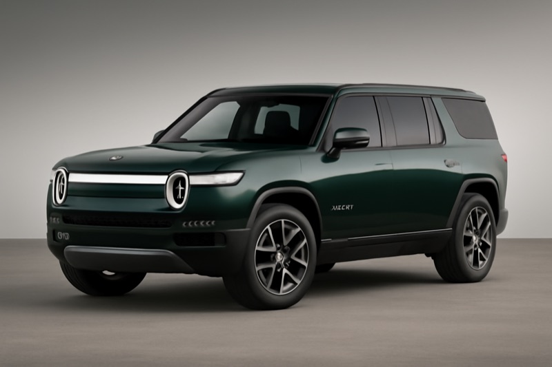 2025 Rivian R1S windshield replacement in Chatsworth, CA