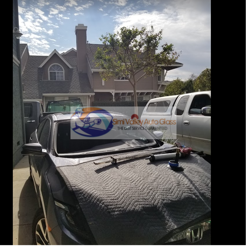 Mobile auto glass service van in Chatsworth